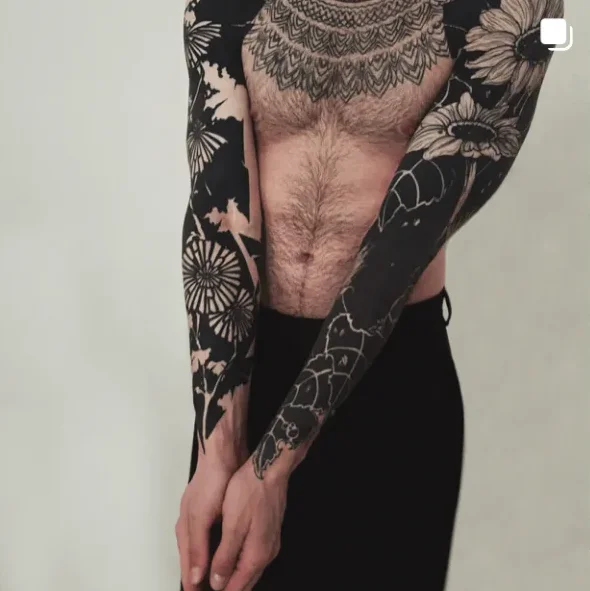 _shvarov_, Guest Artist bei True Canvas Wien – Blackwork / Blackout