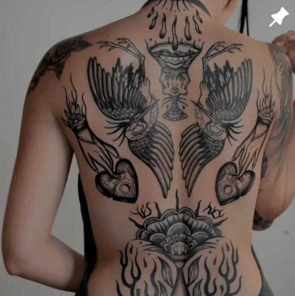 arras.__, Guest Artist bei True Canvas Wien – Traditionell / Neo Traditional / Oldschool