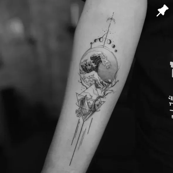 art.rouniss, Guest Artist bei True Canvas Wien – Realismus – Farbe, Sketchy, Concept Art / Geometrisch