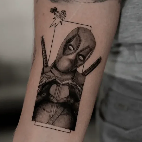 binofeyer, Guest Artist bei True Canvas Wien – Realismus – Black & Grey