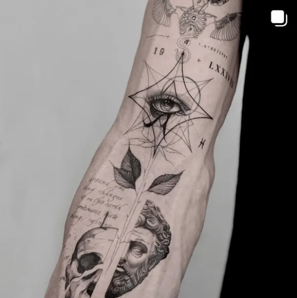 carlosguimaraes.art, Guest Artist bei True Canvas Wien – Realismus – Black & Grey, Concept Art / Geometrisch