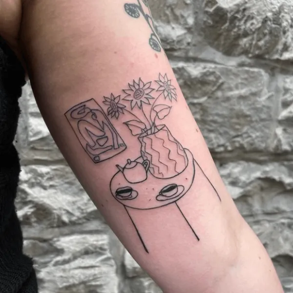 moialena_, Guest Artist bei True Canvas Wien – Doodle