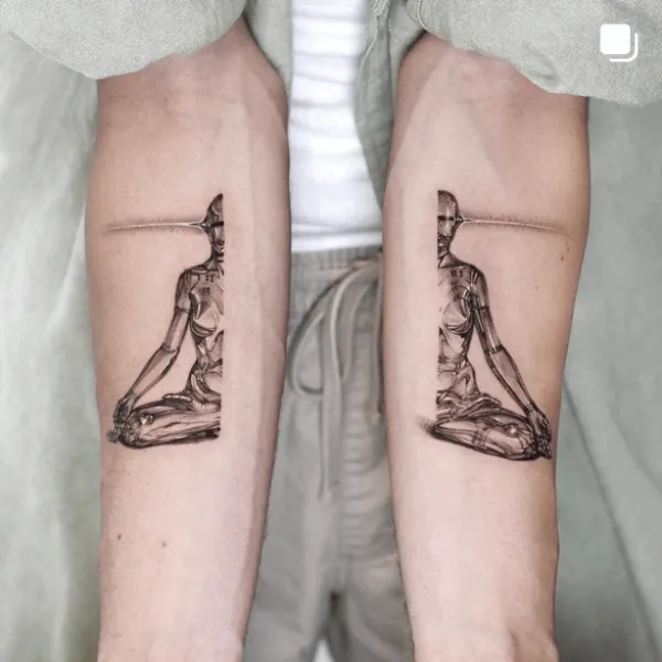 mor__asraf, Guest Artist bei True Canvas Wien – Realismus – Black & Grey, Surrealismus / Double Exposure, Whip Shading / X-Ray