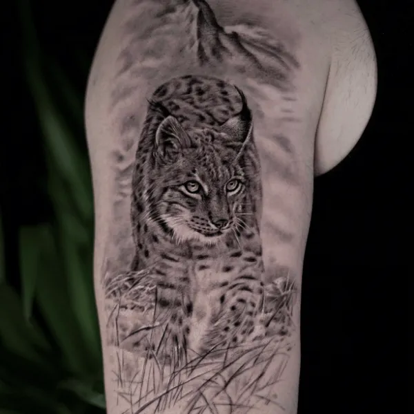 myresmeralda, Guest Artist bei True Canvas Wien – Realismus – Black & Grey