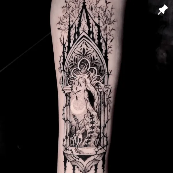 ophelia.tattoo, Guest Artist bei True Canvas Wien – Illustrativ / Graphisch, Dark Art / Horror