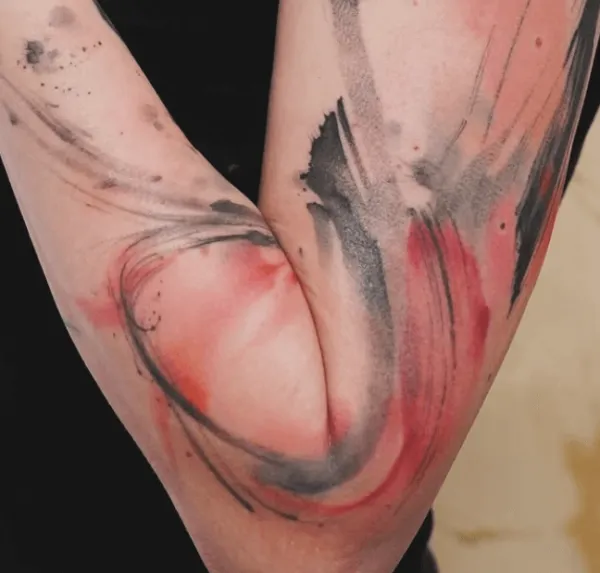 popelnikovesrdce, Guest Artist bei True Canvas Wien – Watercolor / Brush Strokes, Abstrakt / Abstract
