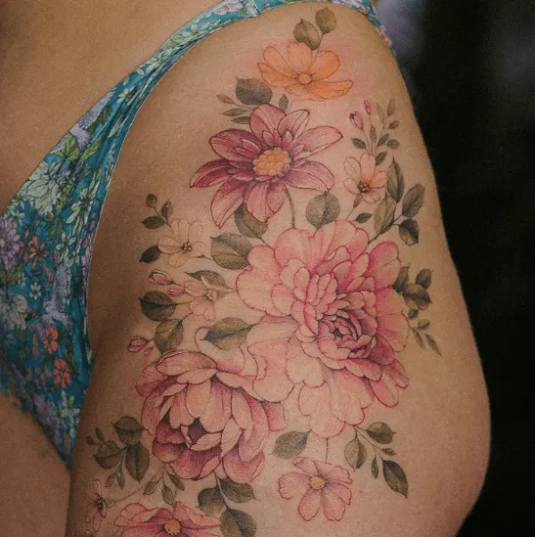 rene__flowers, Guest Artist bei True Canvas Wien – Realismus – Farbe, Floral / Botanisch