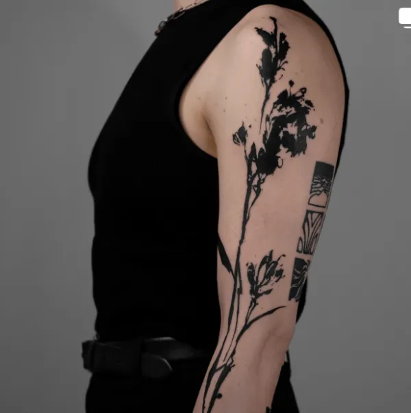 shaxayon, Guest Artist bei True Canvas Wien – Floral / Botanisch