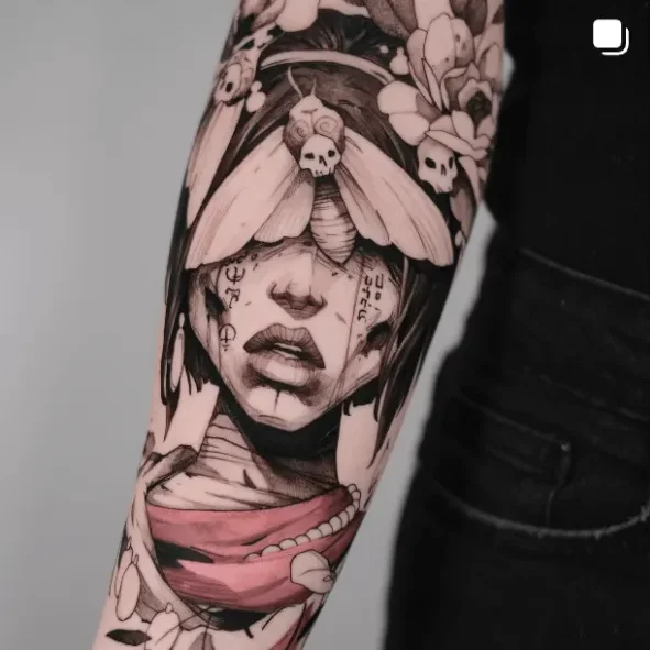 taras.prystupa_tattoo, Guest Artist bei True Canvas Wien – Anime / Manga / Cartoon, Illustrativ / Graphisch