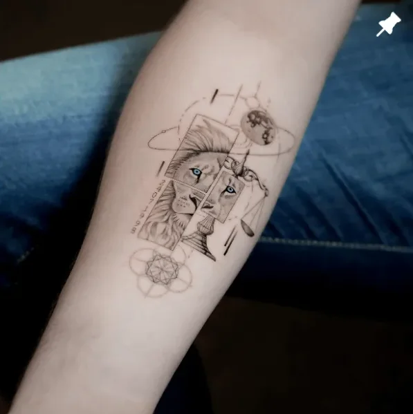 tattooist_fini, Guest Artist bei True Canvas Wien – Realismus – Black & Grey, Concept Art / Geometrisch
