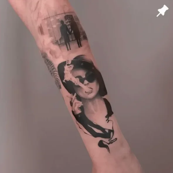 zszywka_tattooing, Guest Artist bei True Canvas Wien – Realismus – Black & Grey